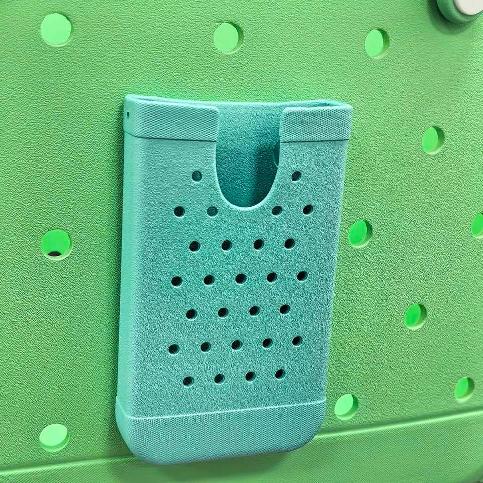 In Stock Portable EVA Phone Holder for Beach Bags Waterproof Sturdy Frame Phone Case Insert for Tote Bags Summer Accessories