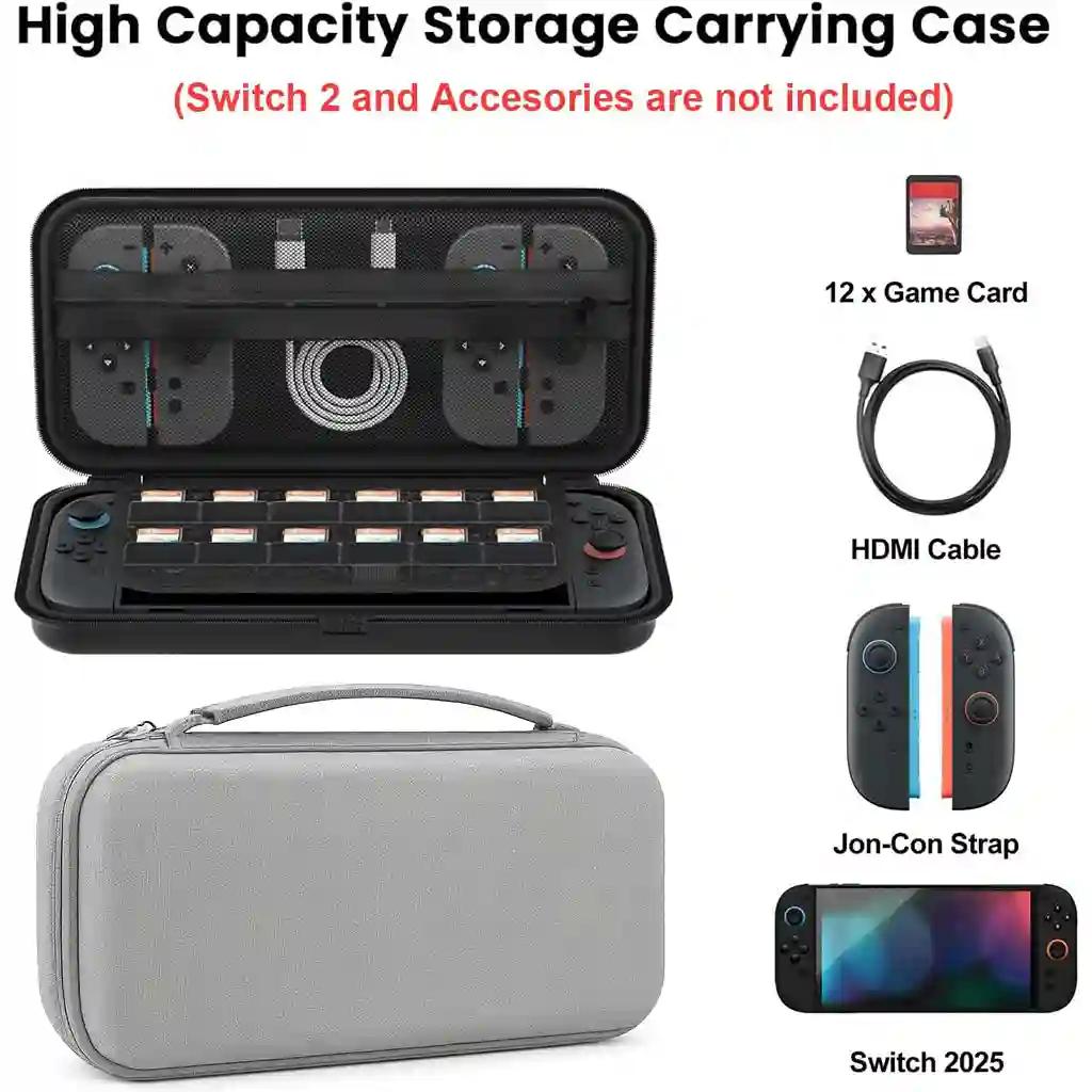 Custom EVA Storage Case for Switch & Accessories
