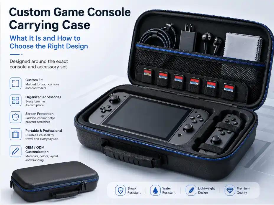 Custom Game Console Carrying Case: What It Is and How to Choose the Right Design