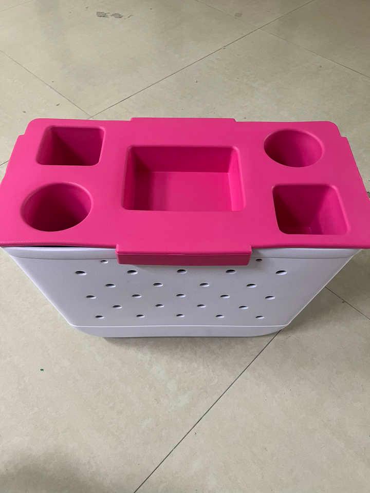 Large Cup Phone Holder Accessory Top Tray for S/M/L Handbags EVA Waterproof Eco-Friendly Durable Beach Bag Divider Lightweight
