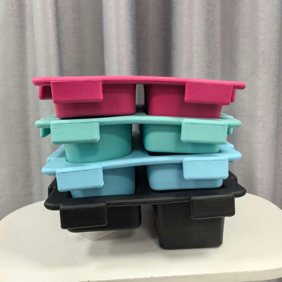 Portable Waterproof EVA Material Cup Holder Beach Tote Bag Wear-Resistant Drink Holder Special-purpose Packaging Accessories