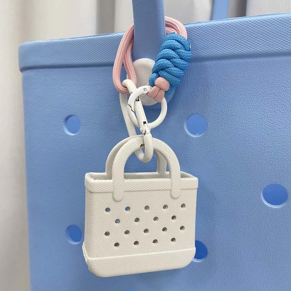 High Quality Detachable EVA Phone Holder Perforated Phone Pocket Accessory for Beach Tote Bag