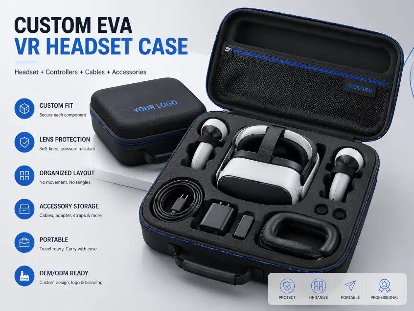 Custom EVA VR Headset Case: 8 Smart Design Tips