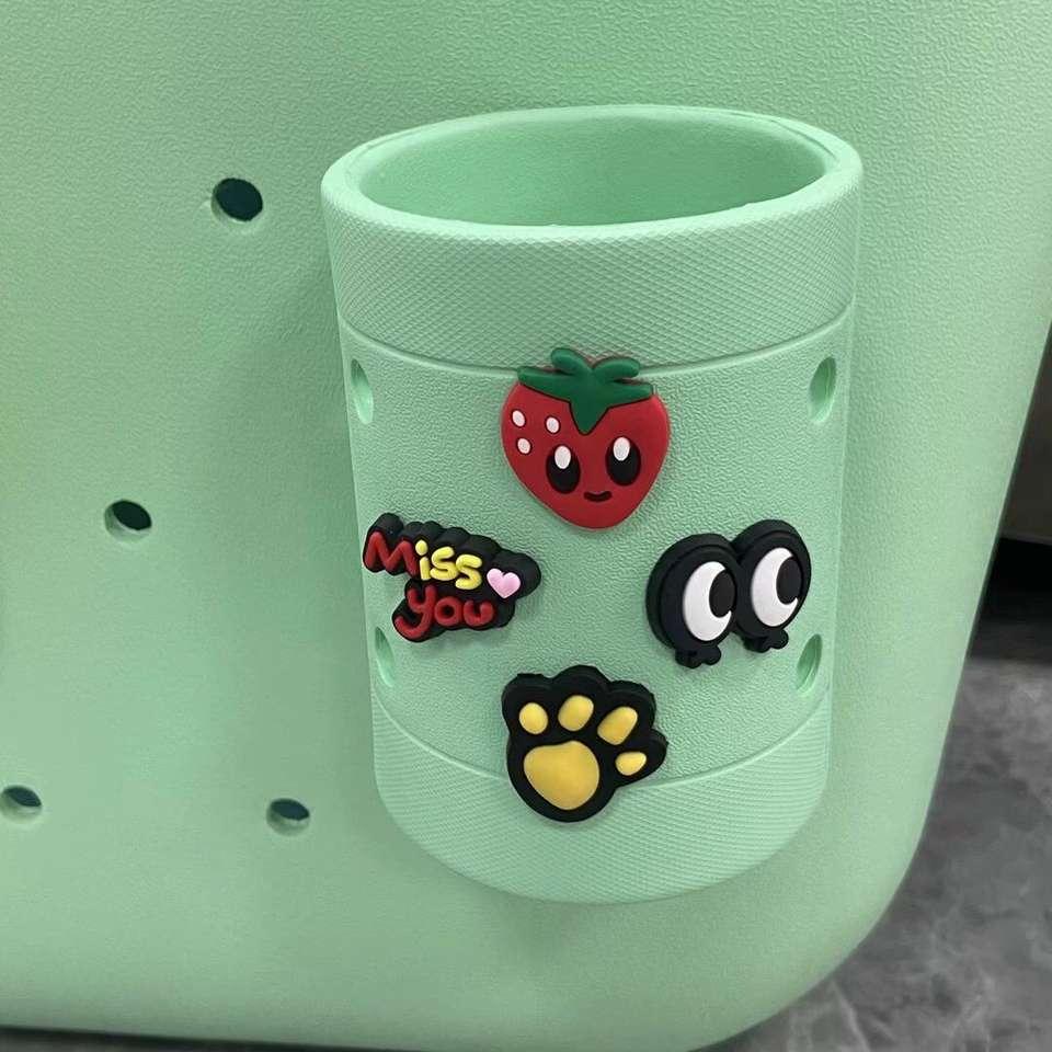 Universal Eco-Friendly Fashion Phone Holder Beach Bag Waterproof EVA Insert Charm Tote Bag Cup Holder Accessories for Bags