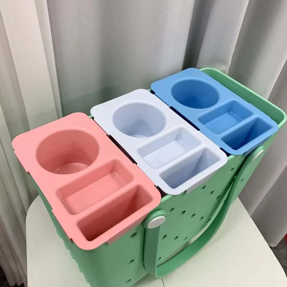 Custom Color Bag Smart Hooks Easy Install Quick Clip Hooks EVA Hole Beach Bag Travel Storage Accessories