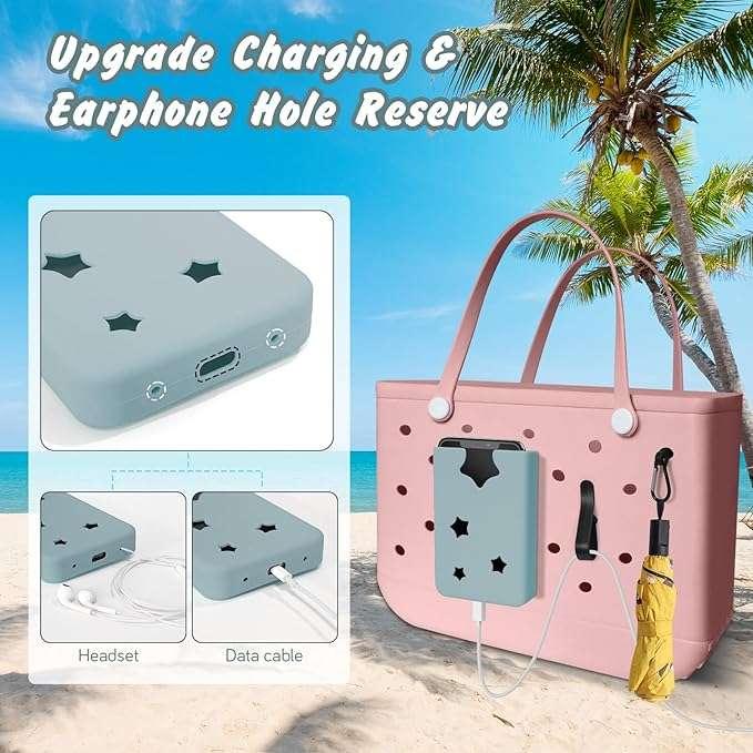 Custom Decoration Eva Bag Accessories EVA Beach Bag Charms Handbag Insert Charms Accessories