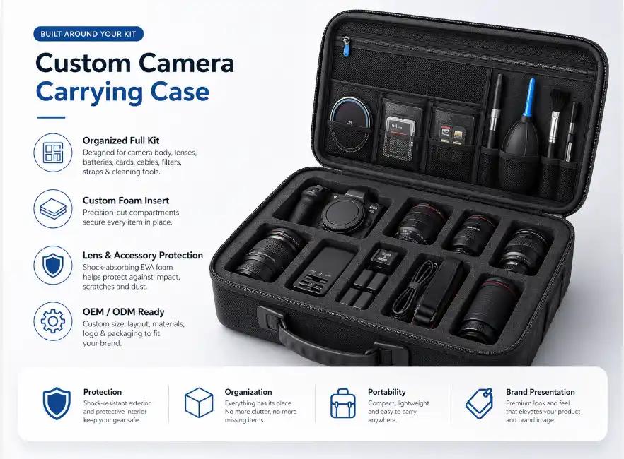 Custom Camera Carrying Case: What It Is and How to Choose the Right Design