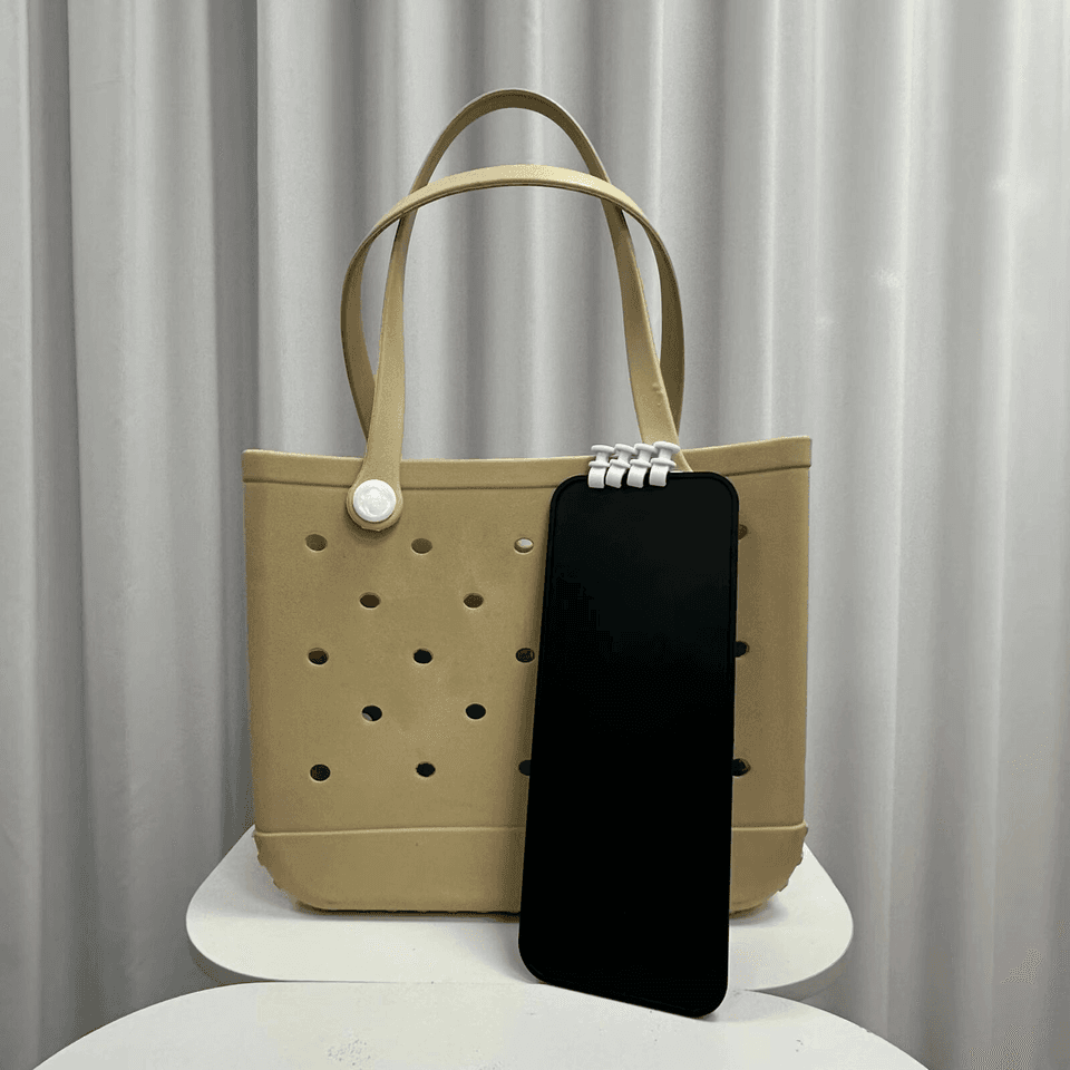 Custom EVA Beach Bag Cup Holder Insert Multi Function Storage Tray for Tote Bags Picnic Travel Accessories Bag Parts Accessories