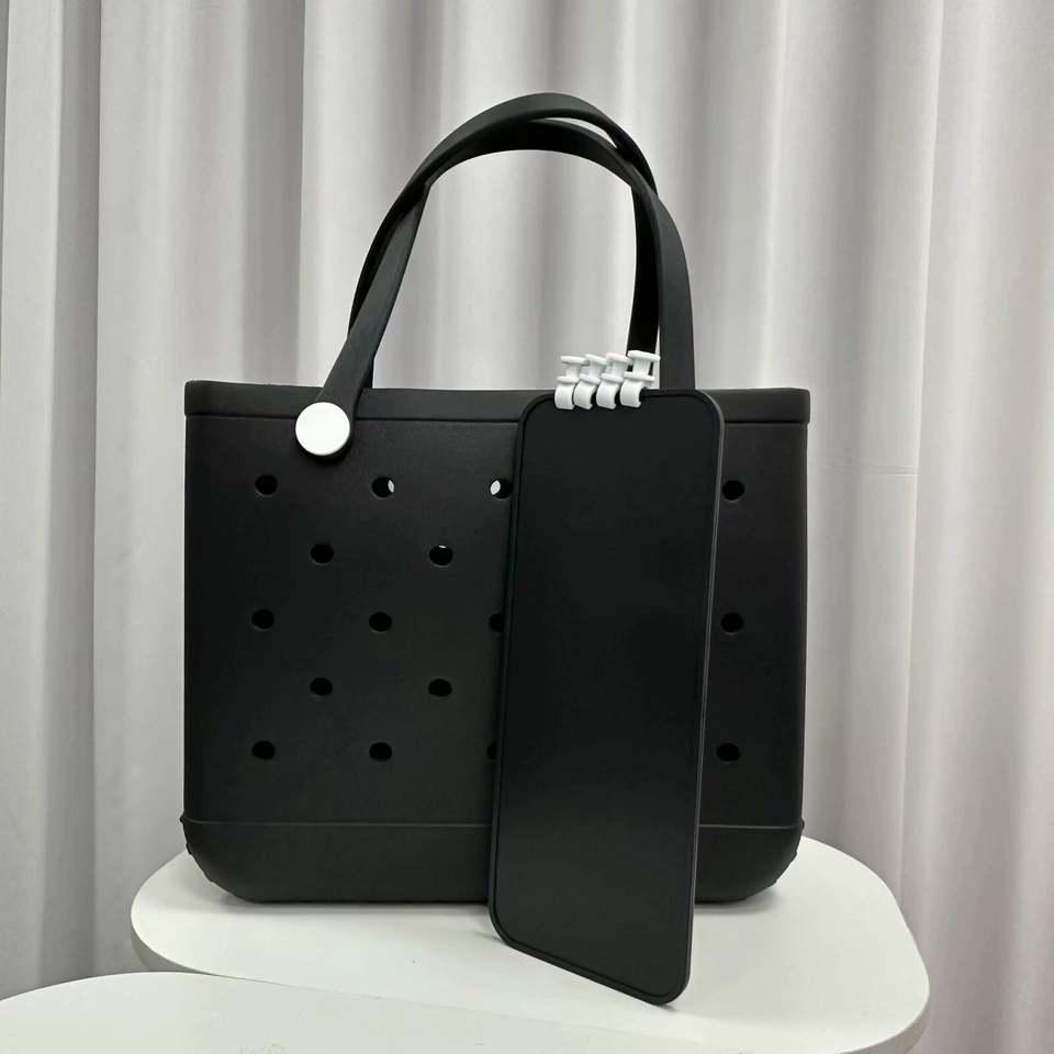 Multi Functional EVA Beach Bag Insert Tray With Adjustable Dividers for Picnic Baskets and Totes Universal Fit Tote Bag Insert