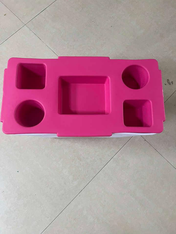 Eco Friendly EVA Beach Bag Organizer Tray with Bottle Holder Waterproof Storage Divider for Tote Bags Bulk Bag Accessories