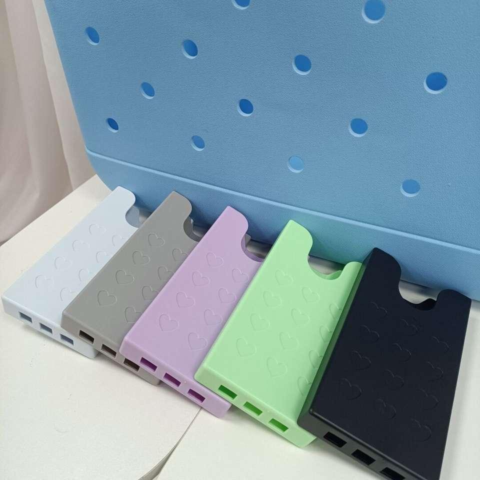 Zhuo Ning Eco-Friendly Waterproof EVA Cup Holder for Beach Bag Phone Insert Charm Tote Accessories Universal Case Custom Logo
