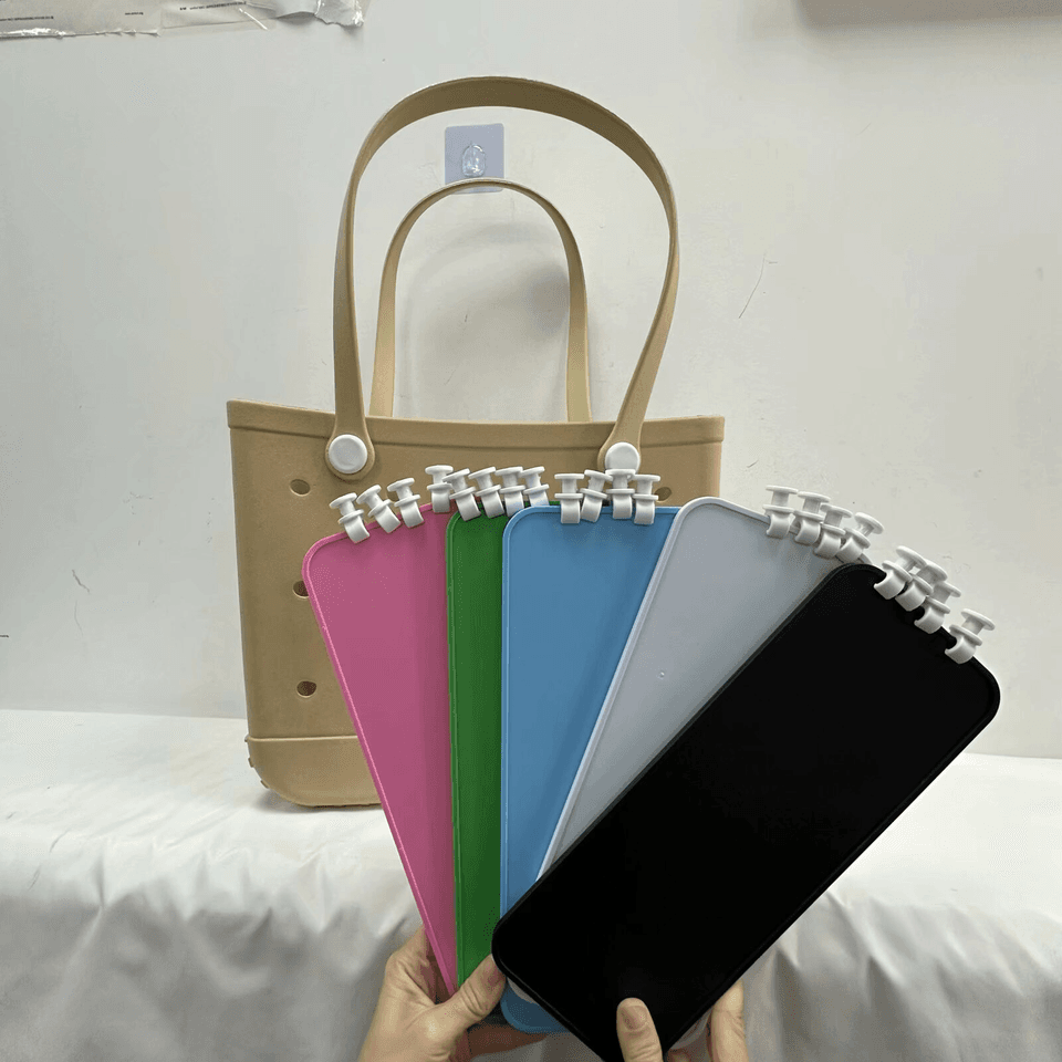 OEM ODM Waterproof EVA Beach Tote Bag Organizer Tray With Cup Holders Customized Large Capacity Storage Divider for Travel