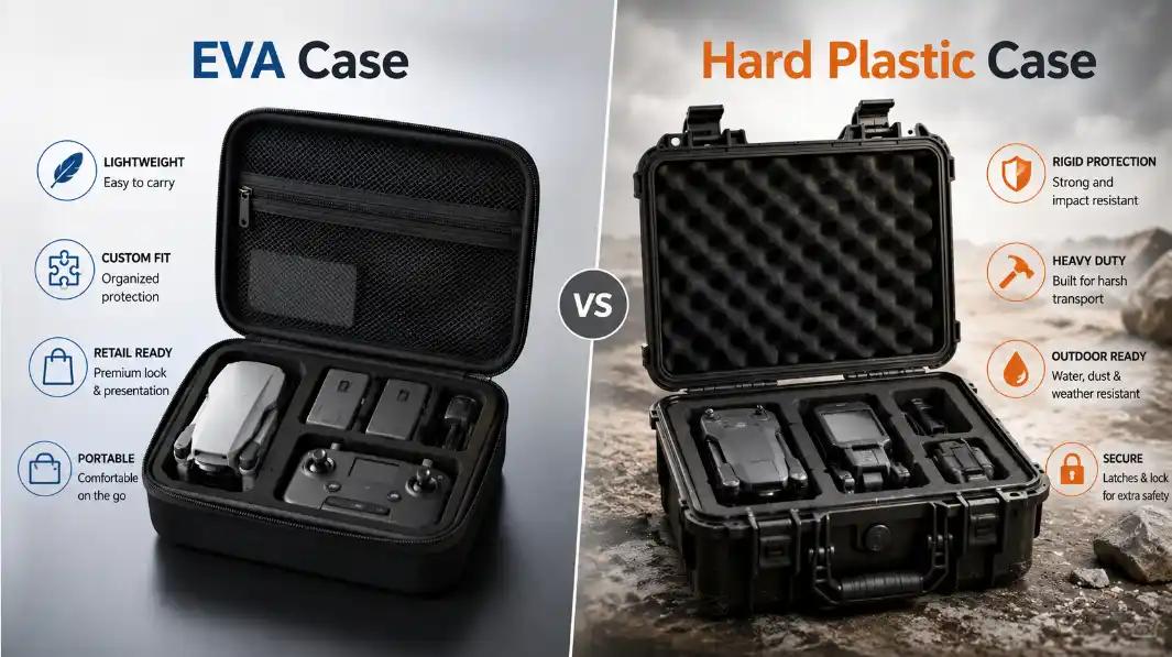 EVA Case vs Hard Plastic Case: Which Is Better for Your Product?