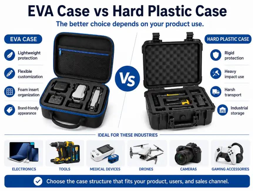 EVA Case vs Hard Plastic Case: Which Is Better for Your Product?