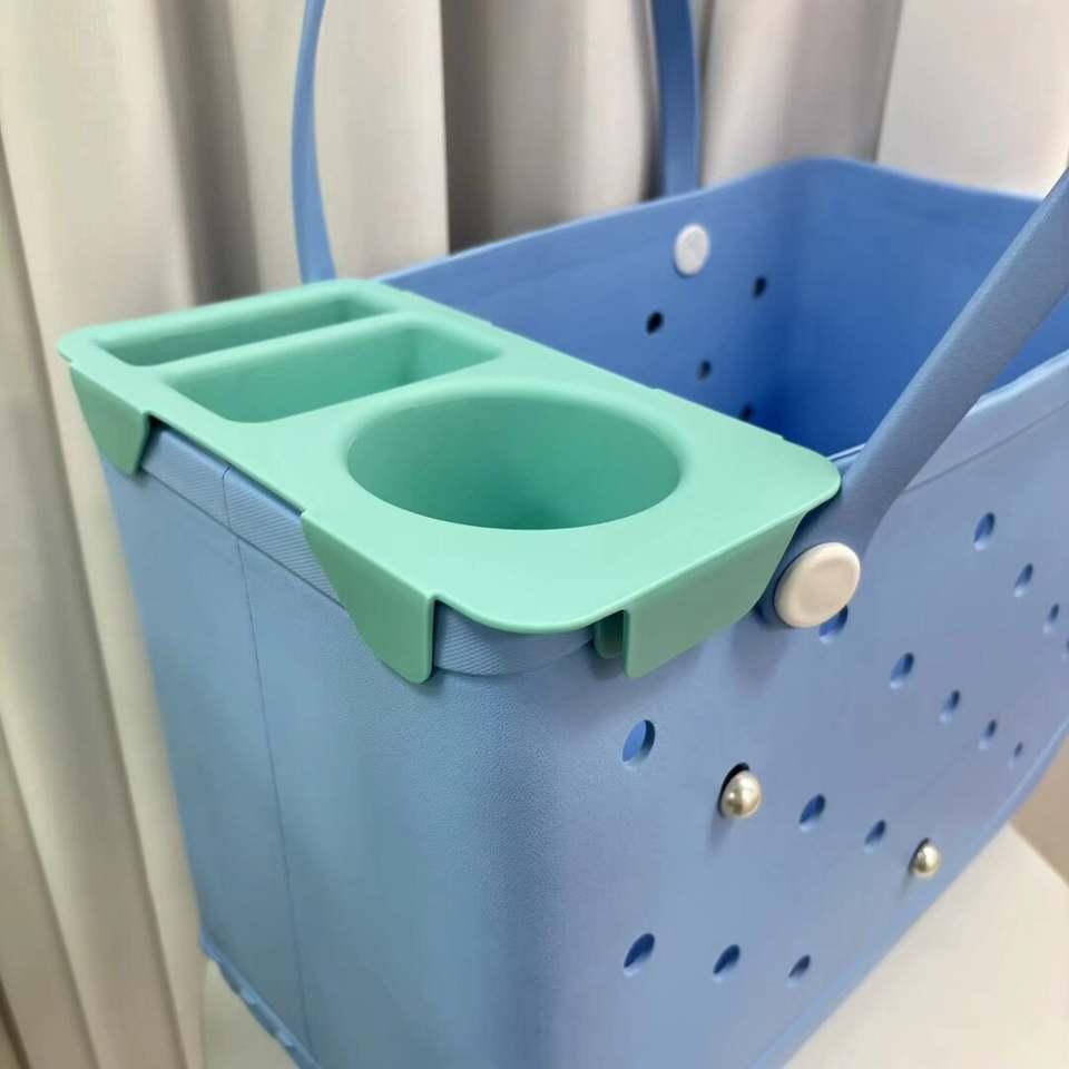 Versatile Fashion Decorative Bag Topper with Functional Interior Space Waterproof EVA Material Poolside Party Festival Use