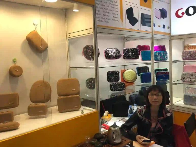 Huitusheng EVA booth at 2023 Hong Kong Electronics Fair (Spring Edition)