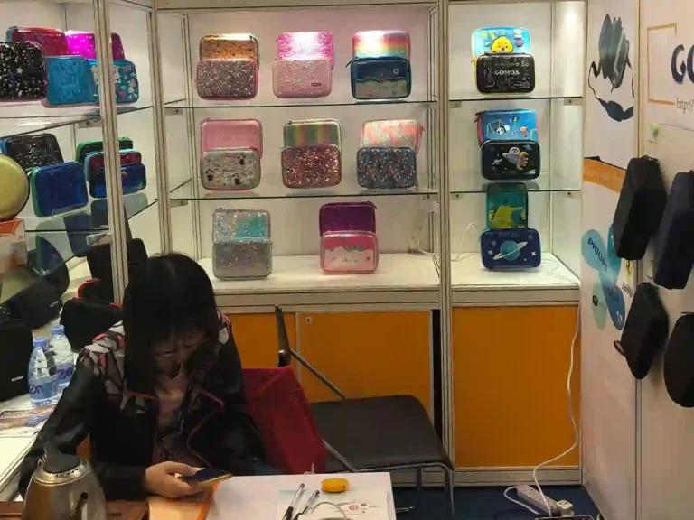 Huitusheng EVA booth at 2023 Hong Kong Electronics Fair (Spring Edition)