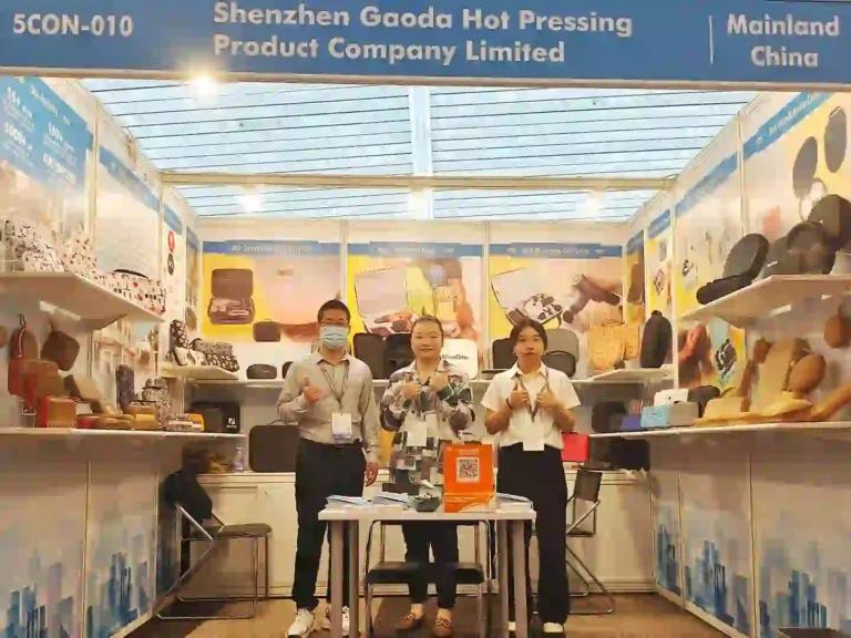 Huitusheng EVA booth at 2024 Hong Kong Electronics Fair (Spring Edition)