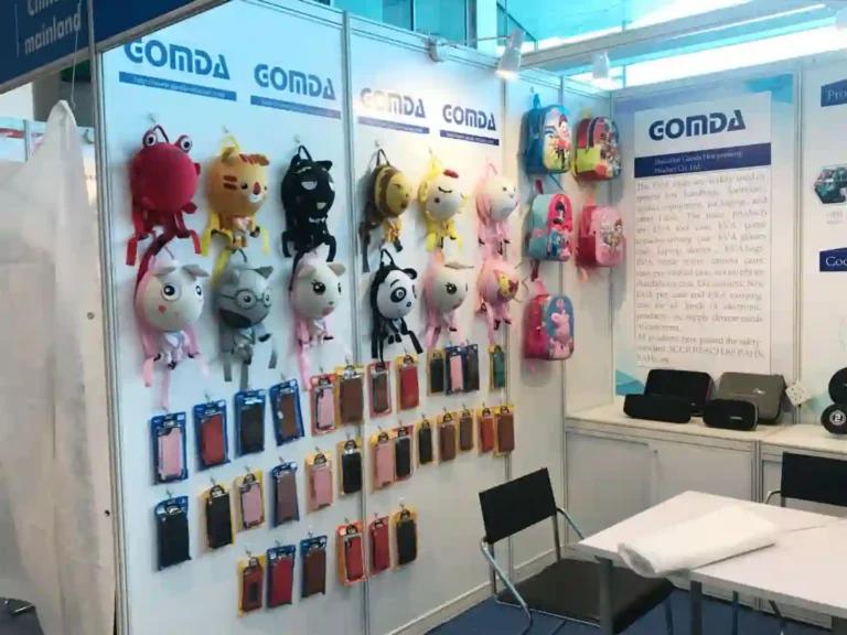 Huitusheng EVA booth at 2018 MEGA SHOW Hong Kong