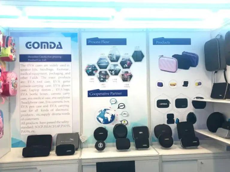 Huitusheng EVA booth at 2018 MEGA SHOW Hong Kong