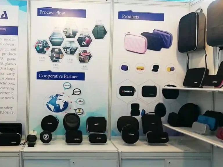 Huitusheng EVA booth at 2018 MEGA SHOW Hong Kong