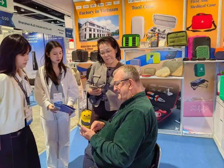 Huitusheng EVA booth at Home Show Vietnam 2025