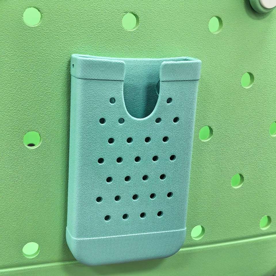 In Stock Portable EVA Phone Holder for Beach Bags Waterproof Sturdy Frame Phone Case Insert for Tote Bags Summer Accessories