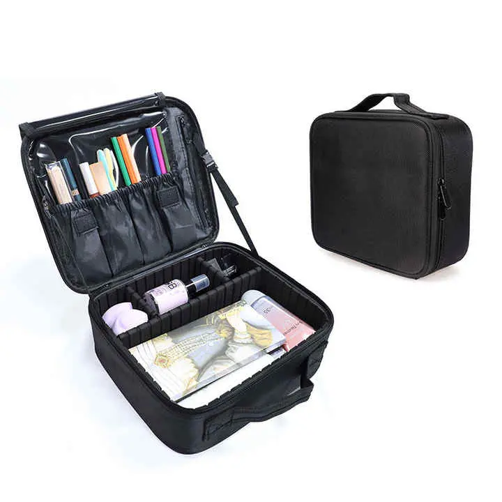 Black Cosmetic Organizer Case