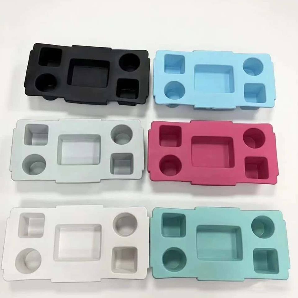 Premium Quality Silicone Snap on Organizer Lid for Mesh Tote Bags with Spacious Interior for Cosmetics Drinks for Kids & Adults