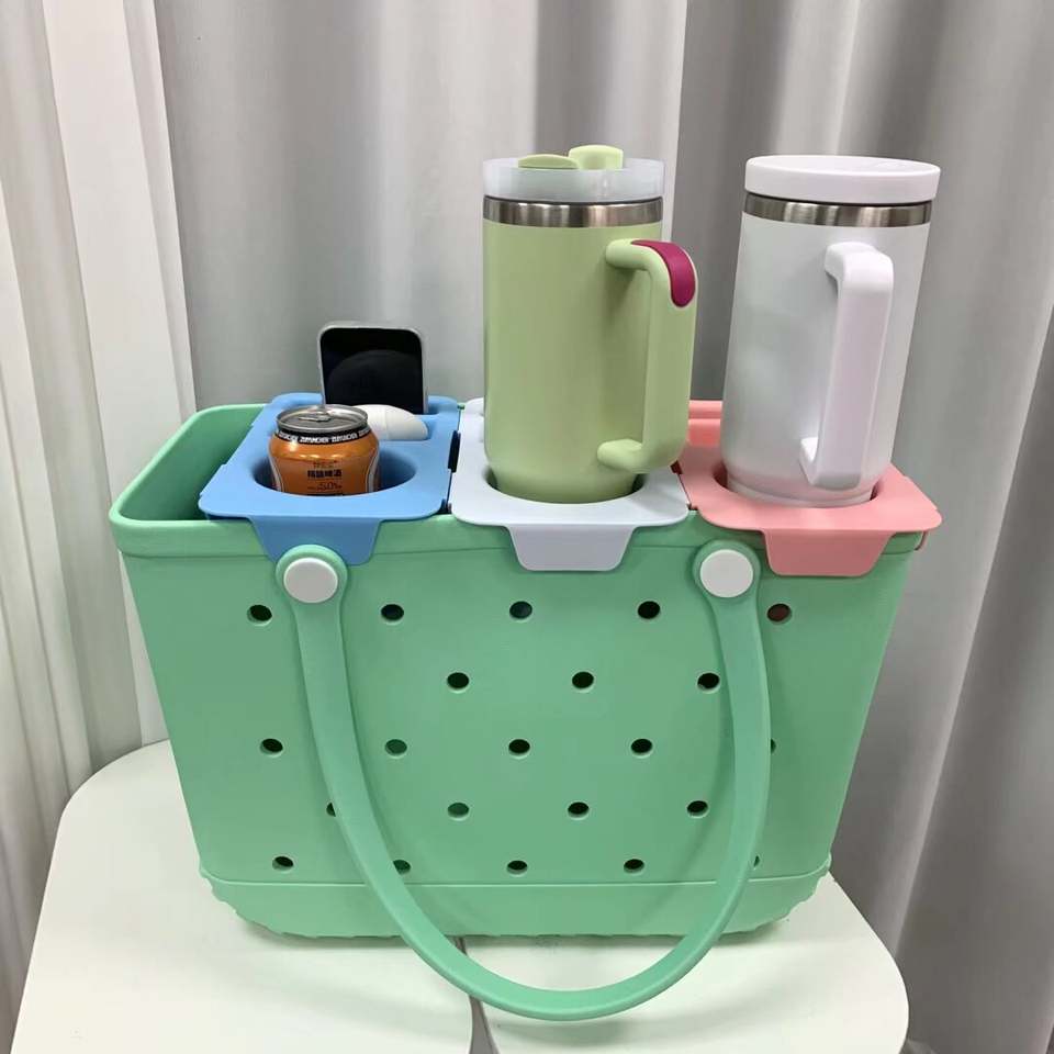 Eco Friendly Waterproof Fashion Beach Bag Organizer Tray Insert for EVA Tote Bag Lightweight Divider Travel Storage Item Zhuo