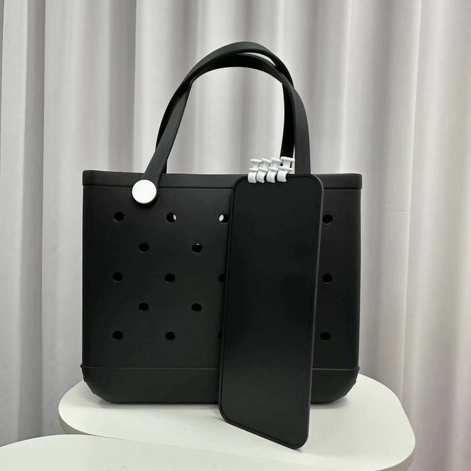 Multi Functional EVA Beach Bag Insert Tray With Adjustable Dividers for Picnic Baskets and Totes Universal Fit Tote Bag Insert