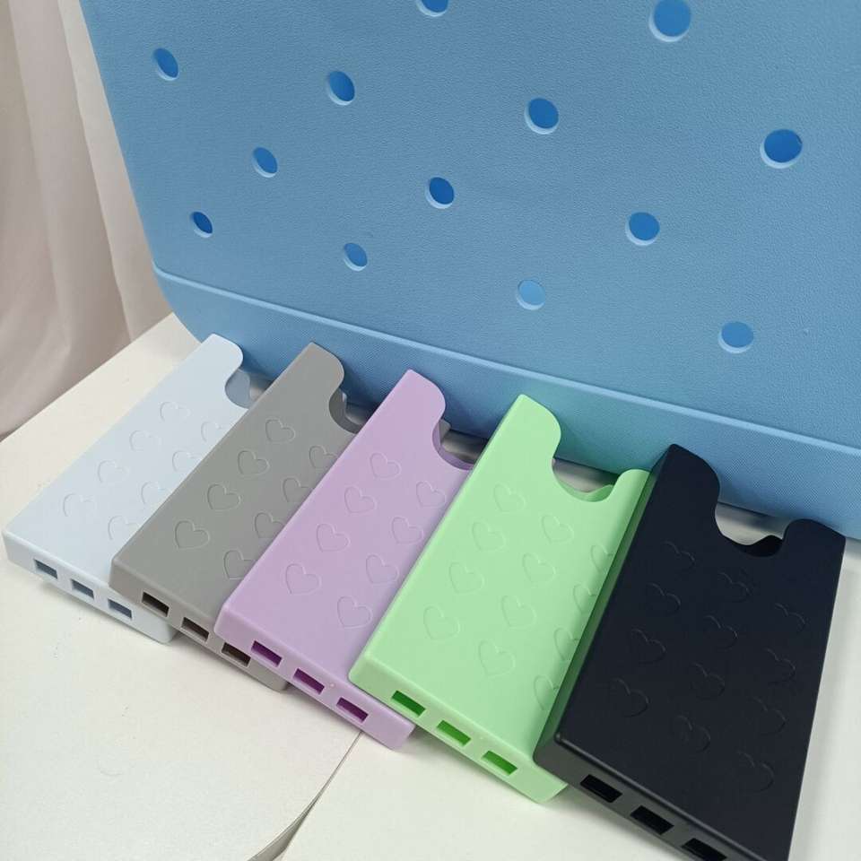Zhuo Ning Eco-Friendly Waterproof EVA Cup Holder for Beach Bag Phone Insert Charm Tote Accessories Universal Case Custom Logo